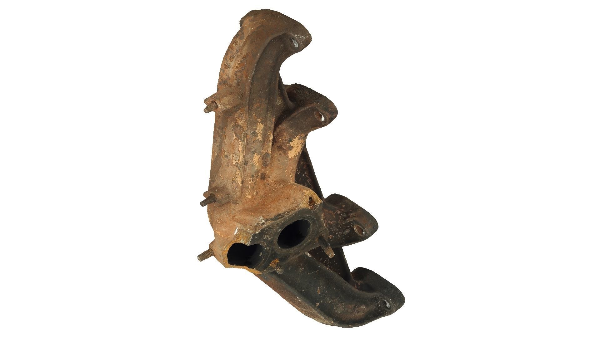 Broken Exhaust Manifold Raw Scanned 3D model_2