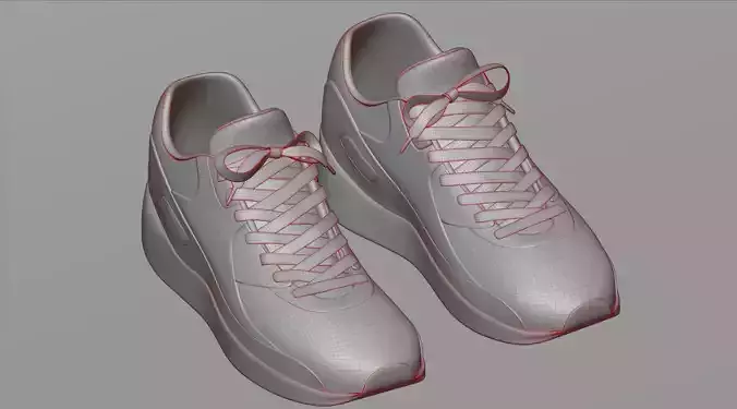 Shoes 5 pair of with laces