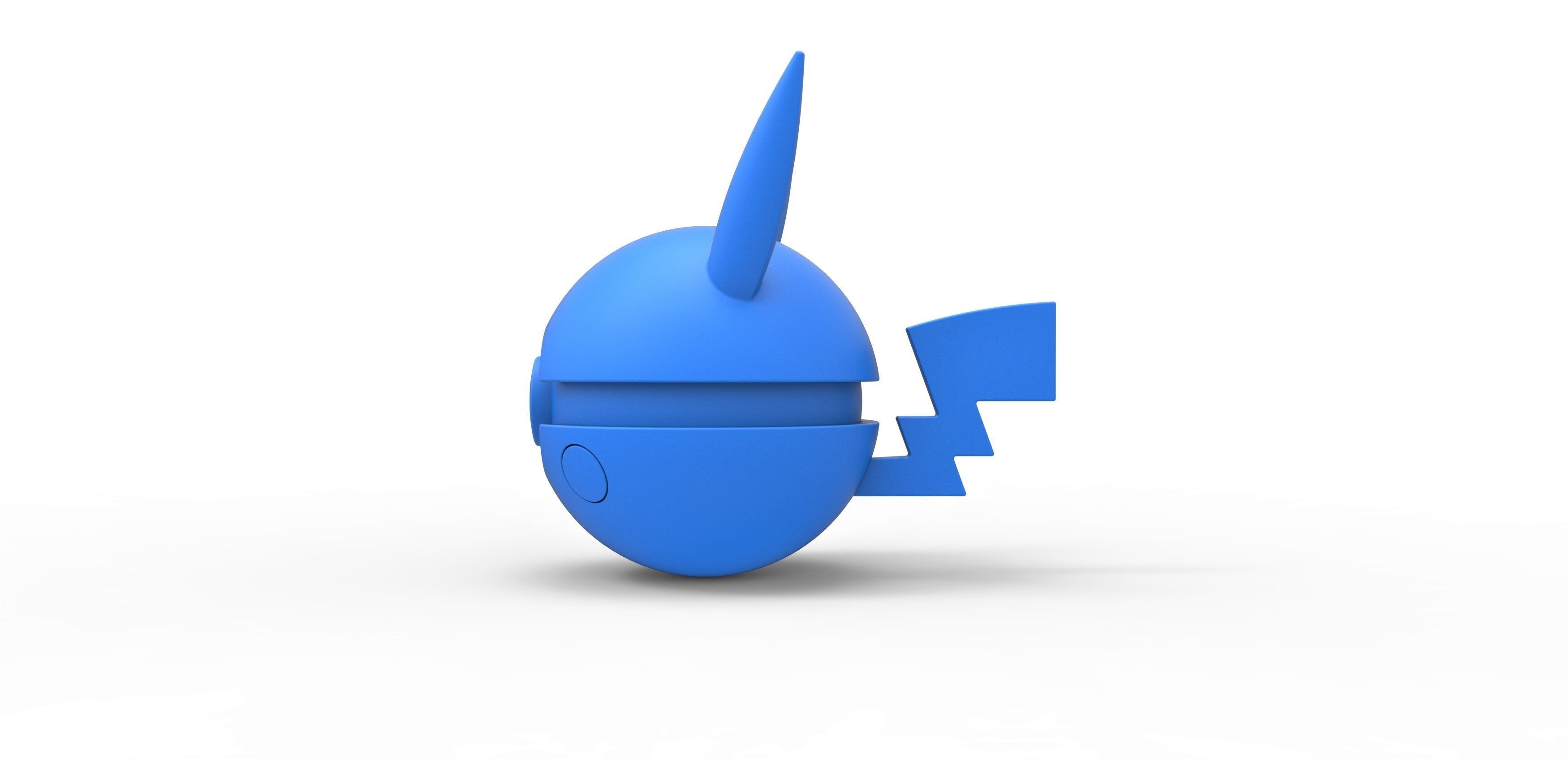 Pikachu orb 3D print model_18