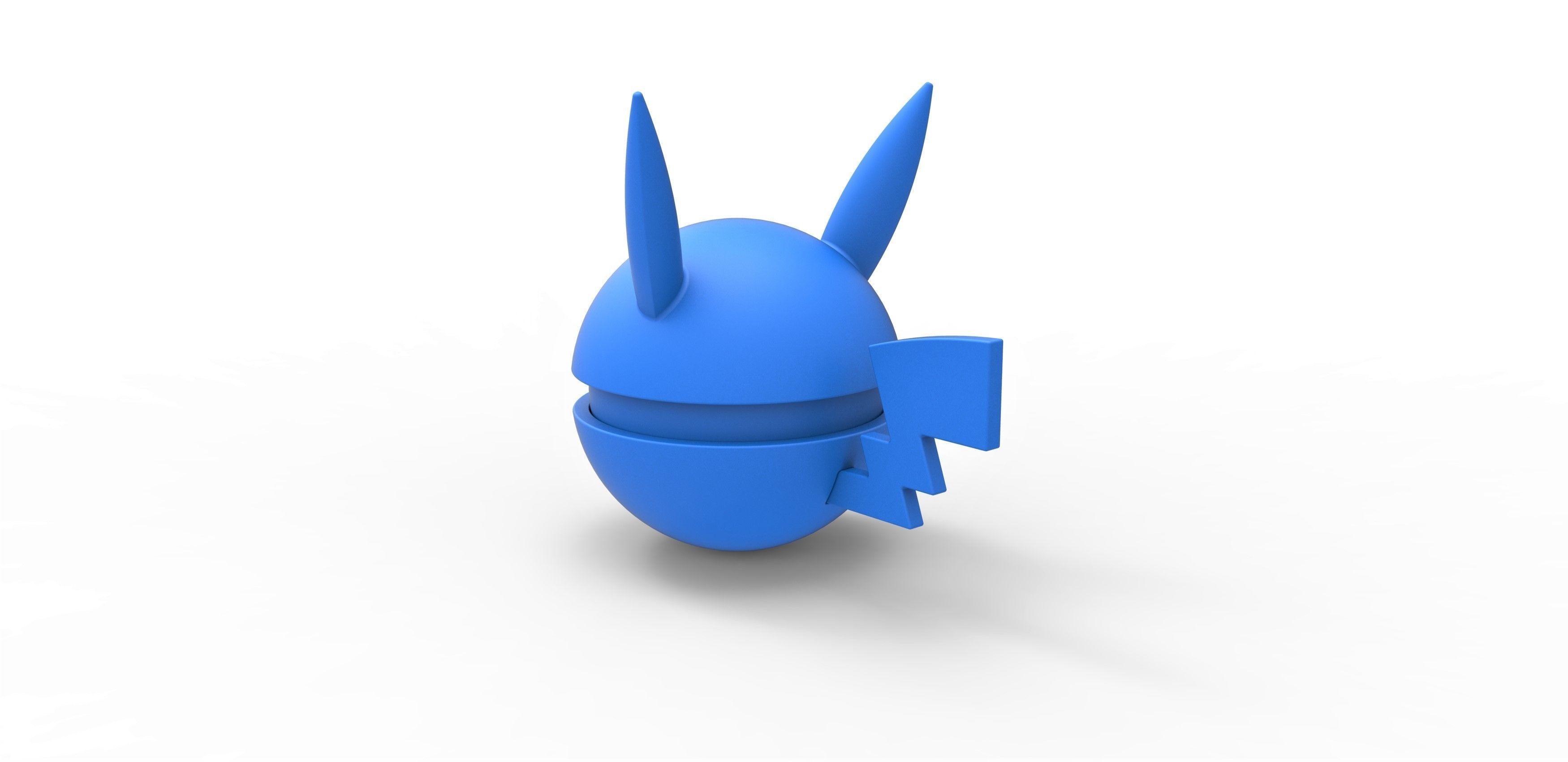 Pikachu orb 3D print model_19