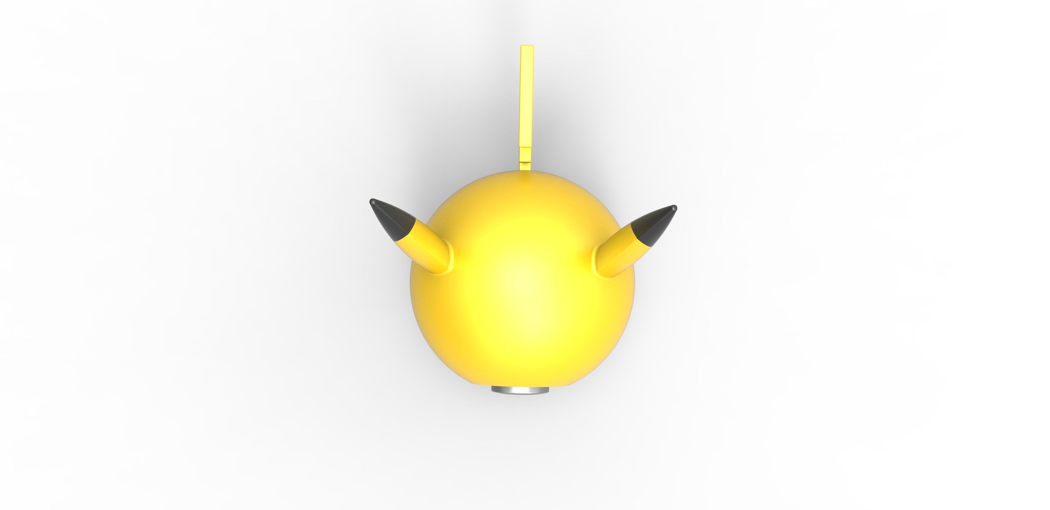 Pikachu orb 3D print model_6
