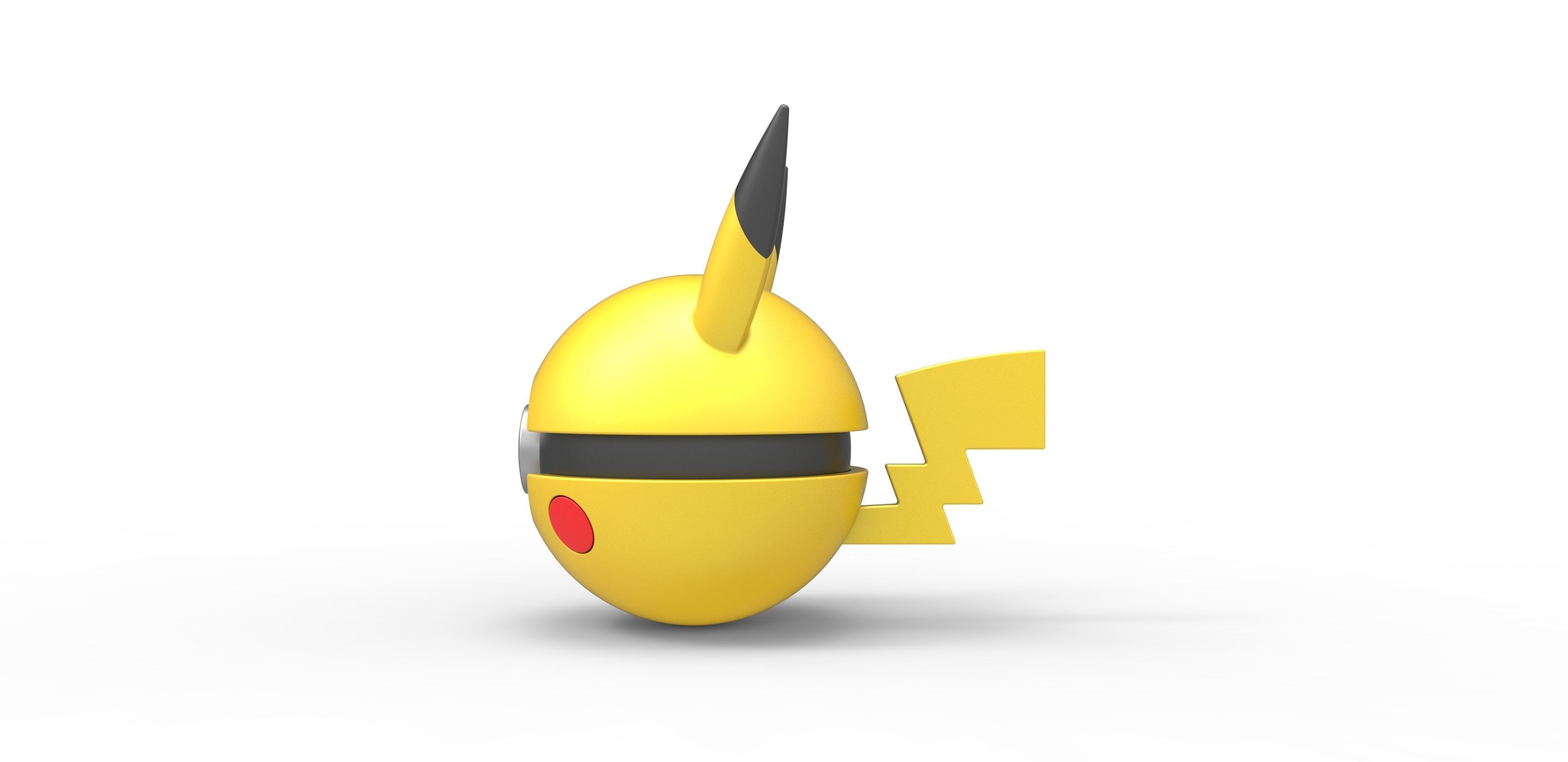 Pikachu orb 3D print model_8