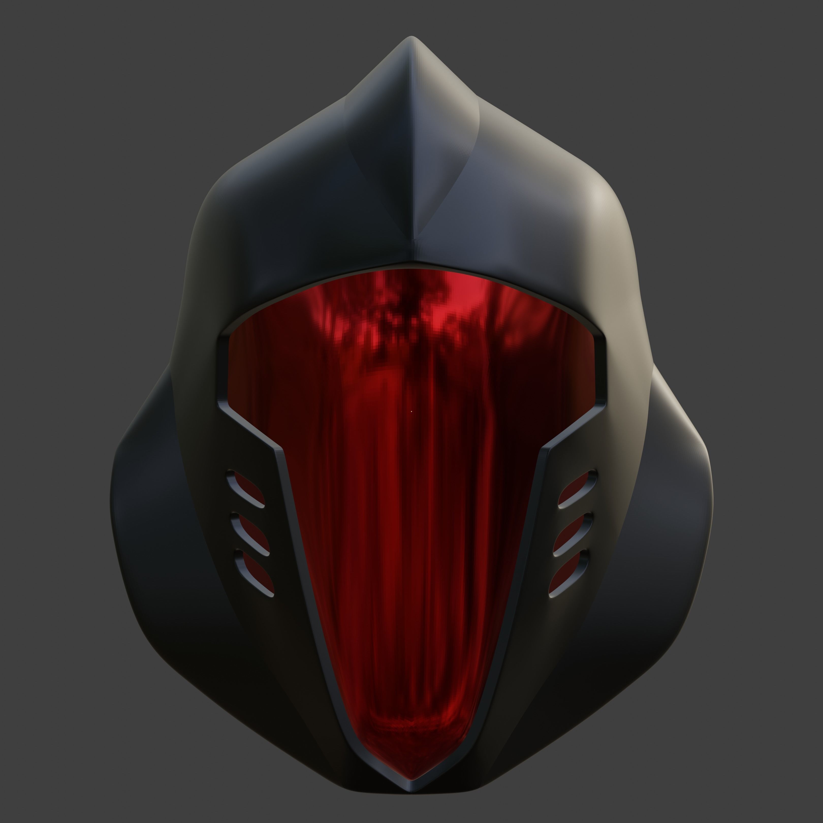 Cobra B-A-T Inspired 80s Helmet 3D print model_7