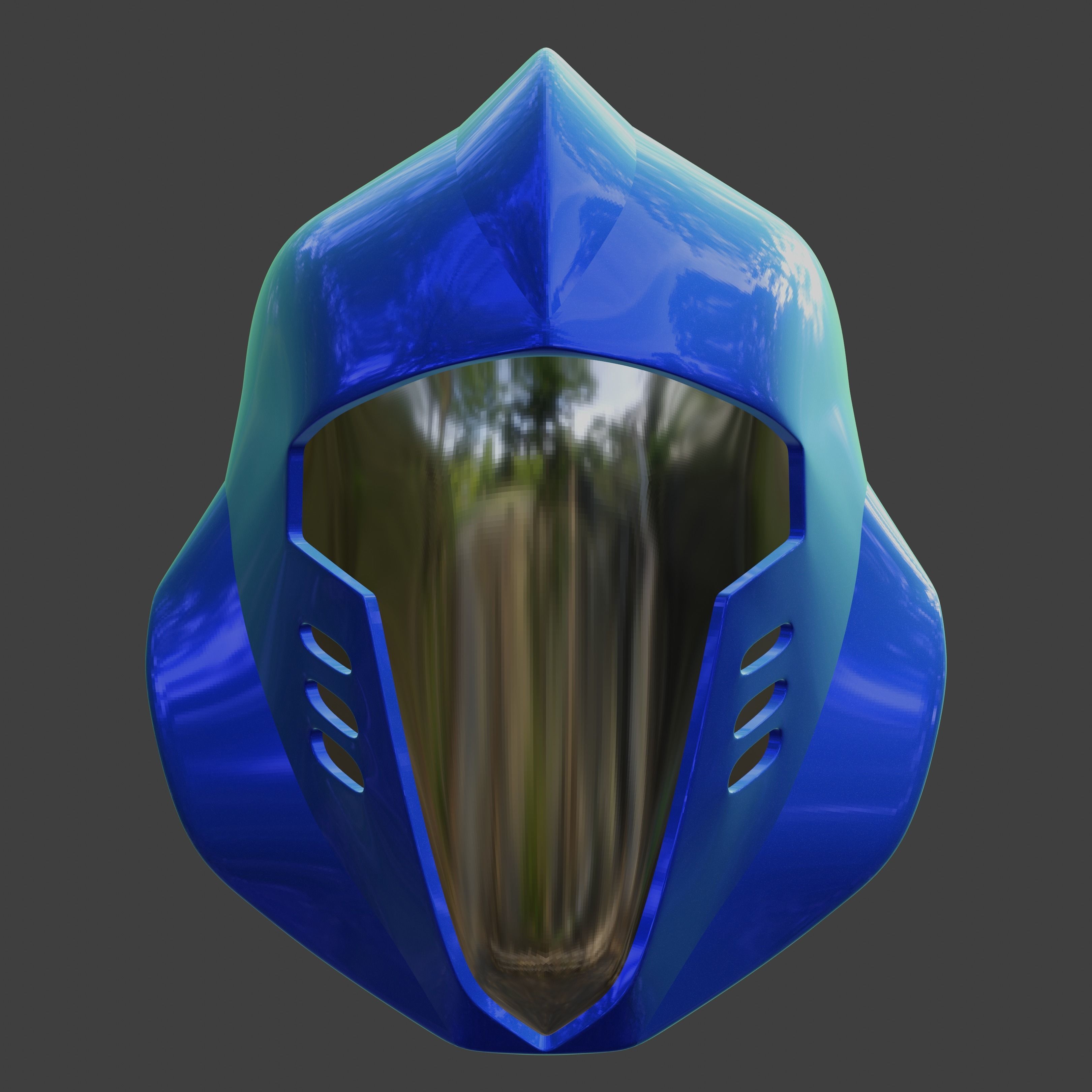 Cobra B-A-T Inspired 80s Helmet 3D print model_9