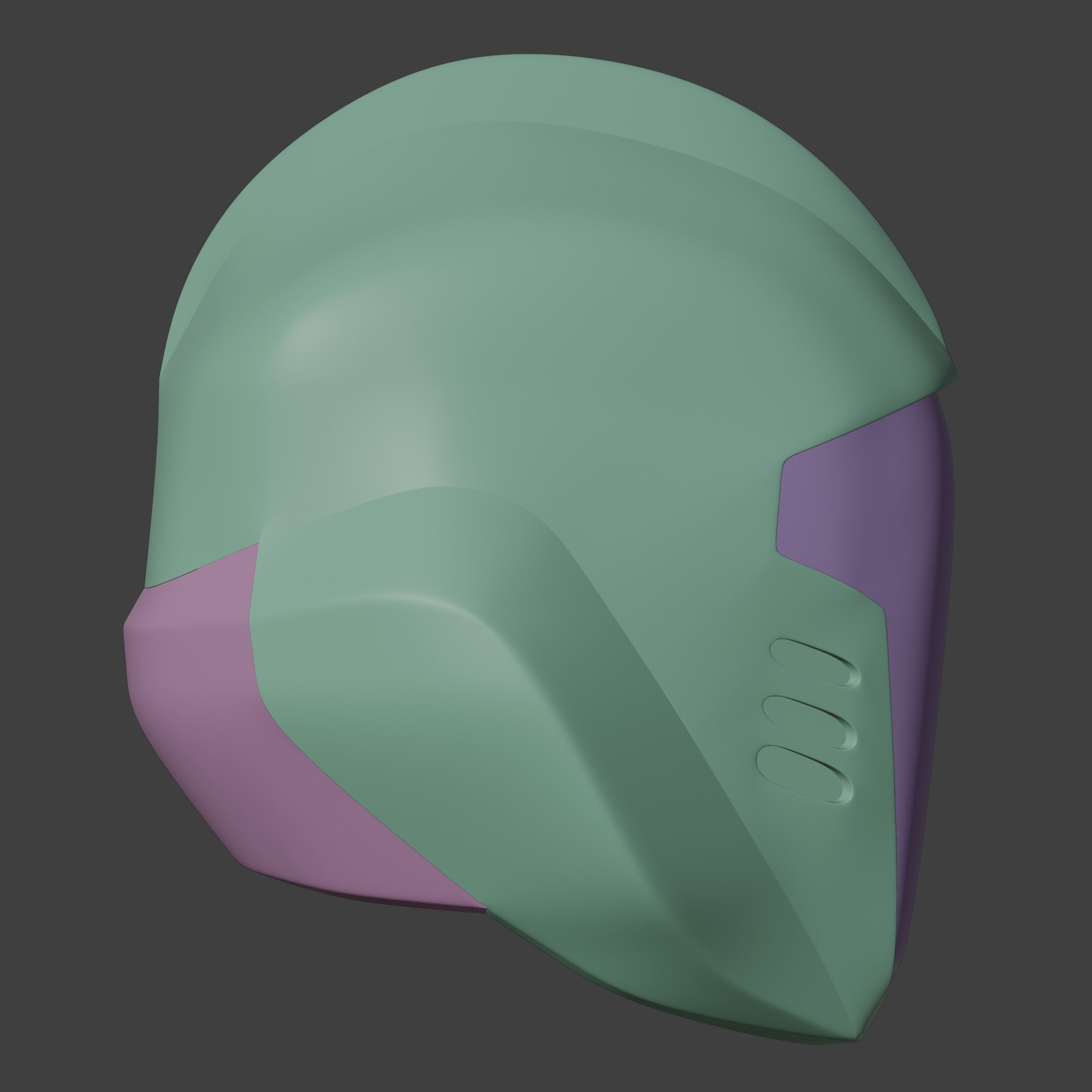Cobra B-A-T Inspired 80s Helmet 3D print model_12