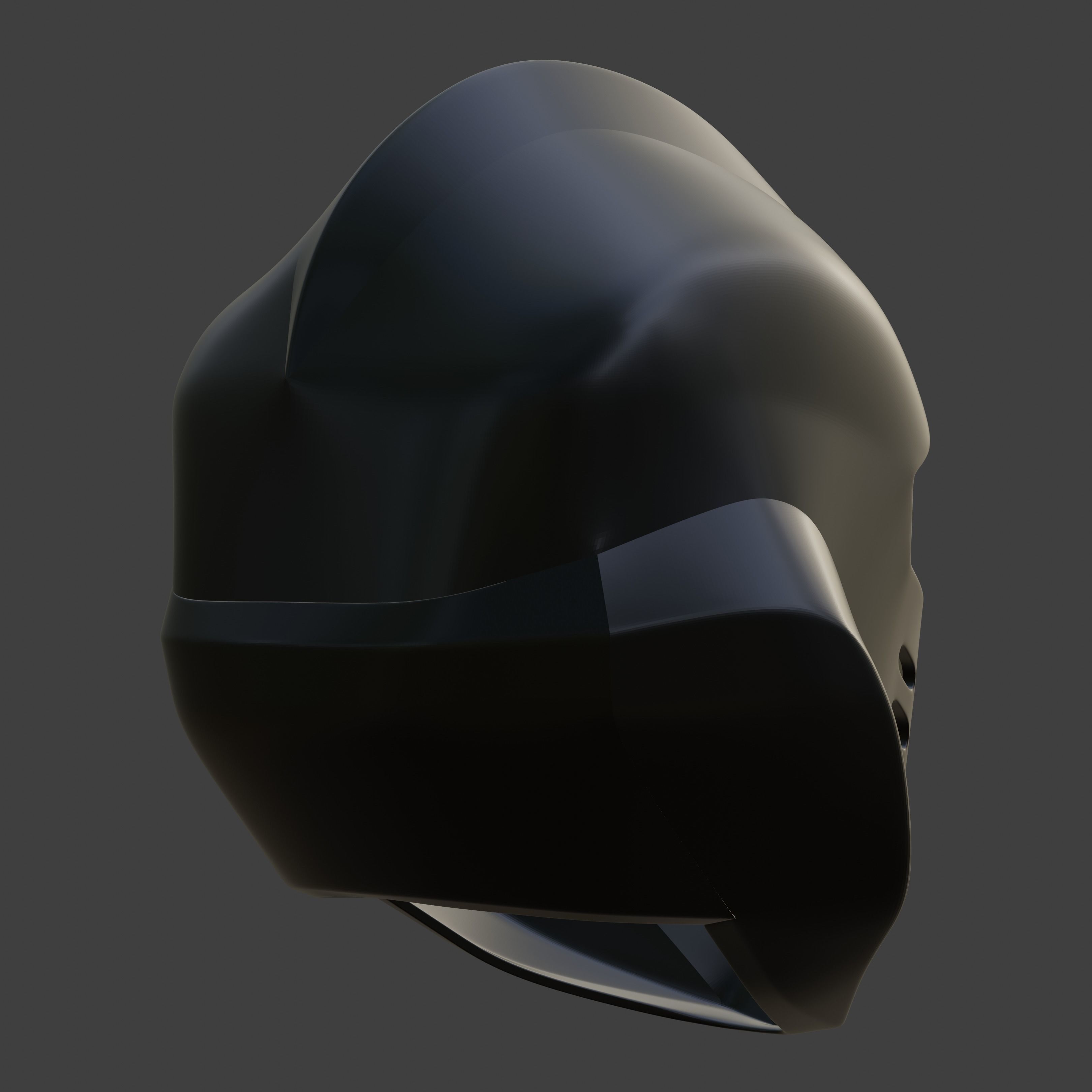 Cobra B-A-T Inspired 80s Helmet 3D print model_3