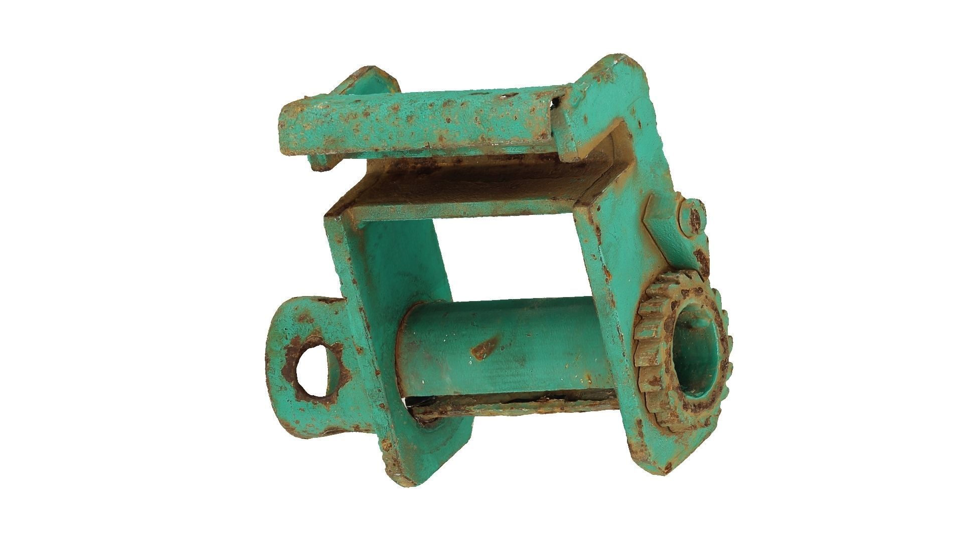 Wire Rope Tensioner Raw Scanned 3D model_3