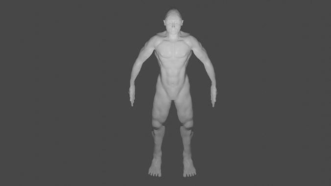 base man Free 3D model