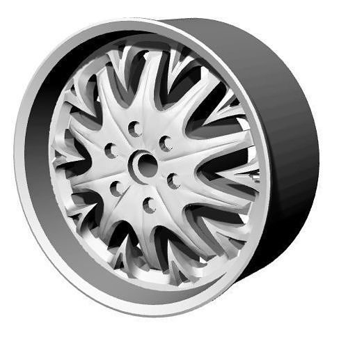 DUB Wheel Hotwheels 3D print model