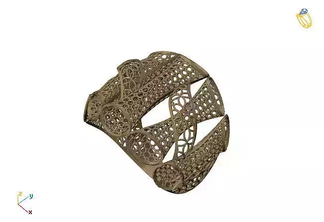 Fusion Ring Group 3DM Model 29