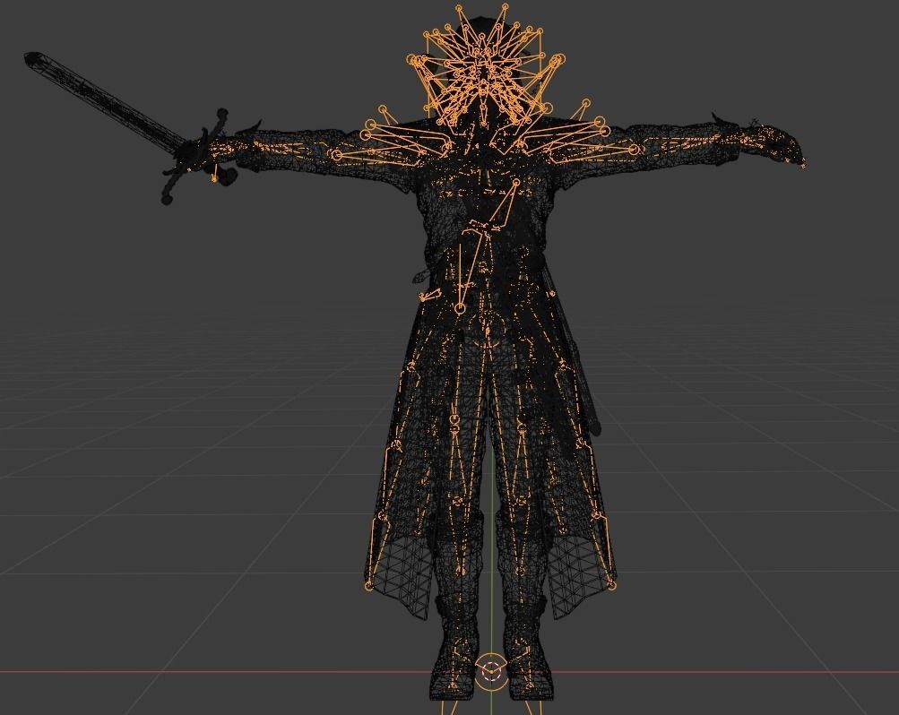 the witcher - vampire style 3D model_5