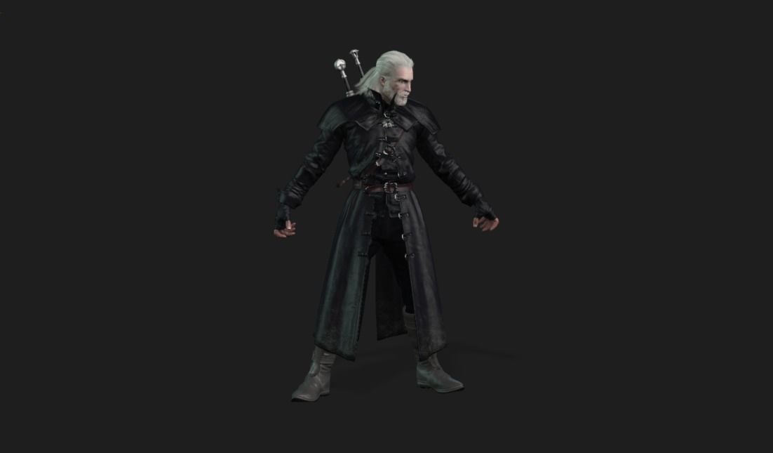 the witcher - vampire style 3D model_1