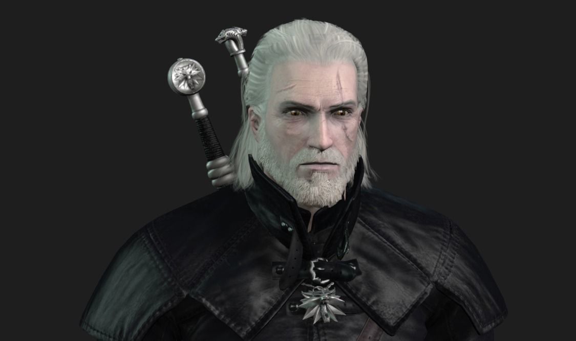 the witcher - vampire style 3D model_4