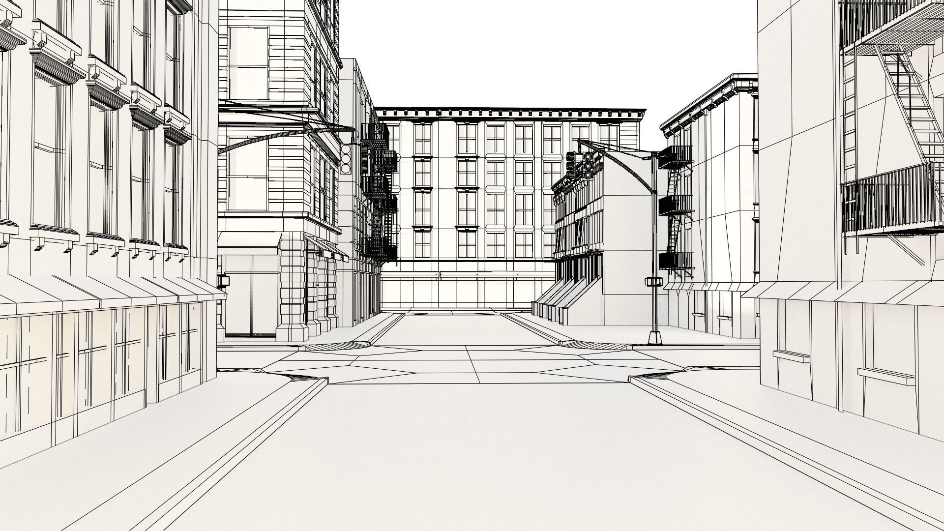 New york Block 3D model_9
