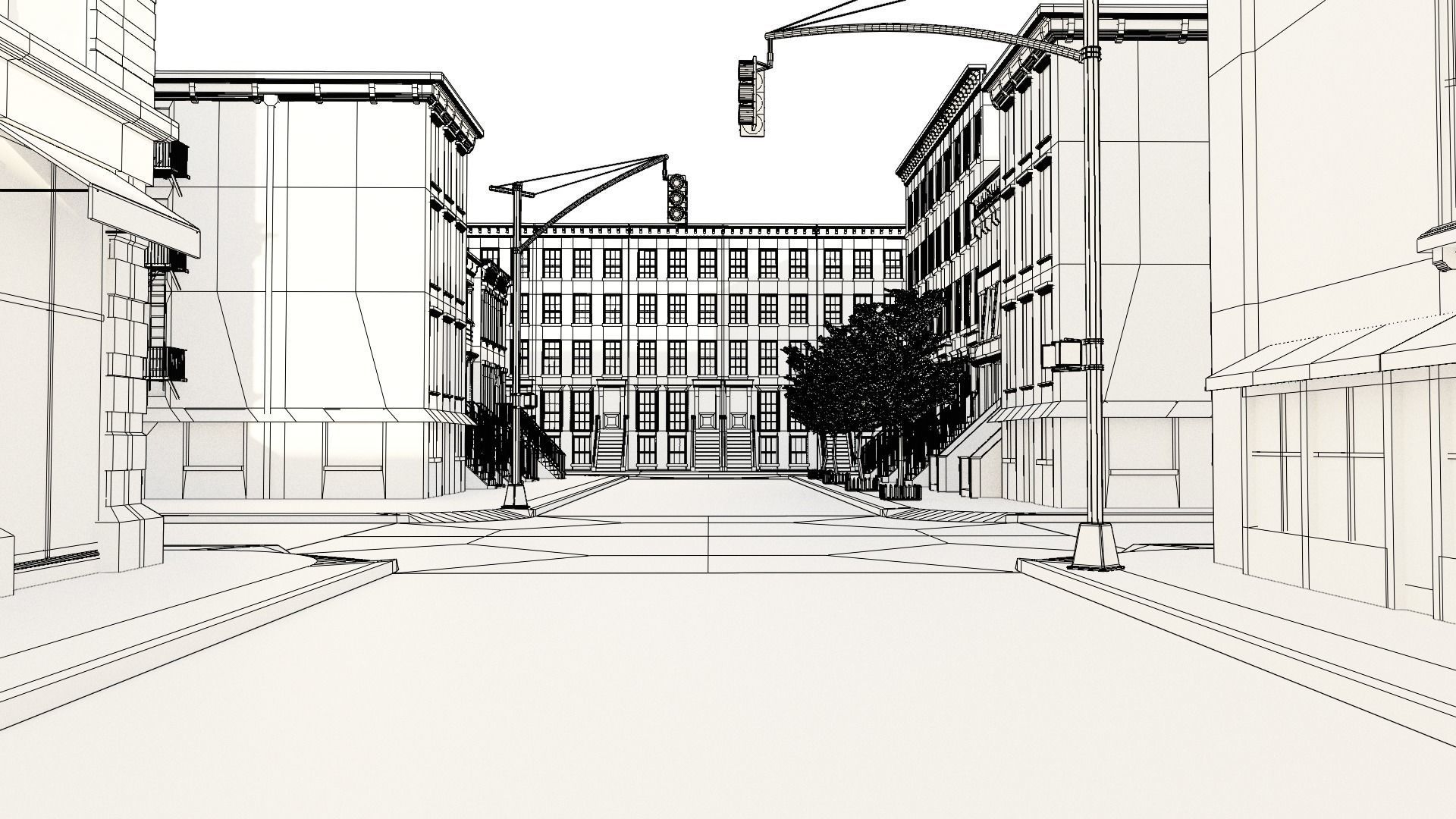 New york Block 3D model_10