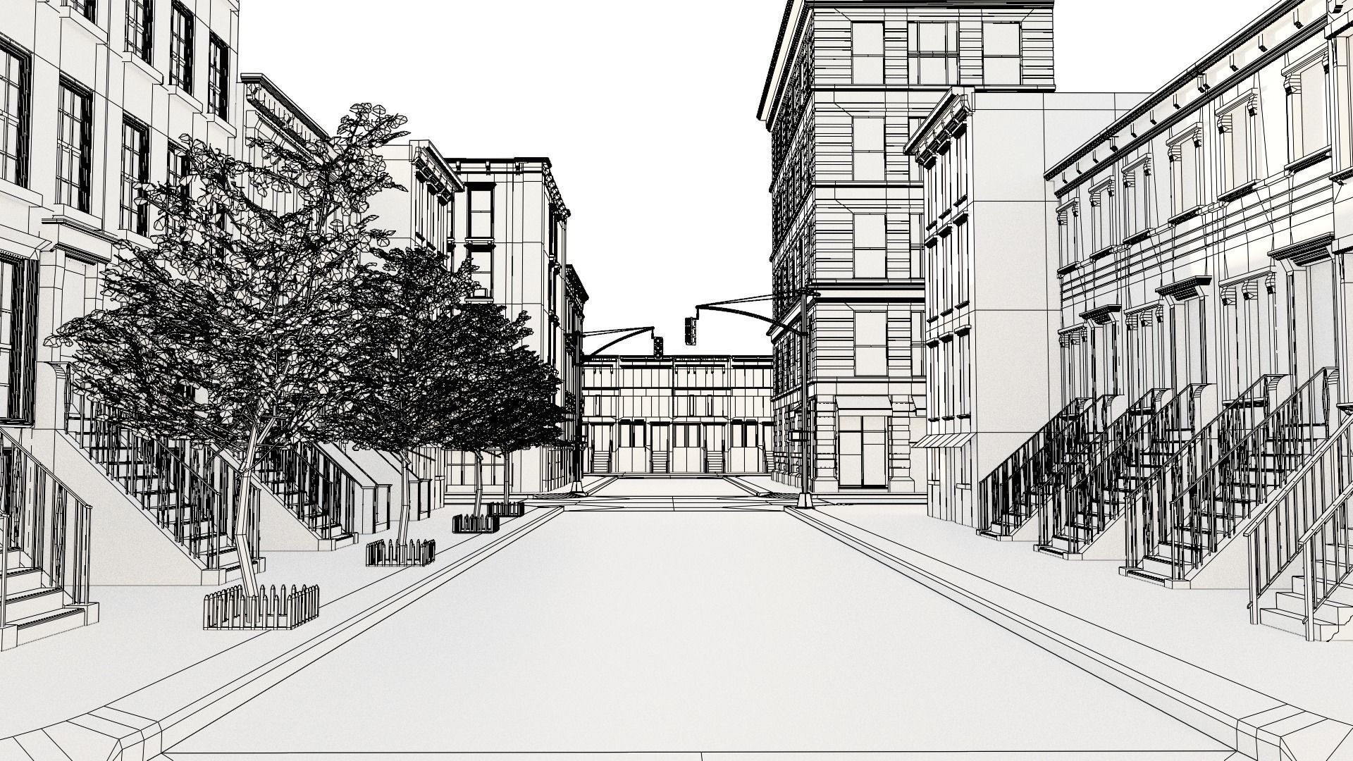New york Block 3D model_8