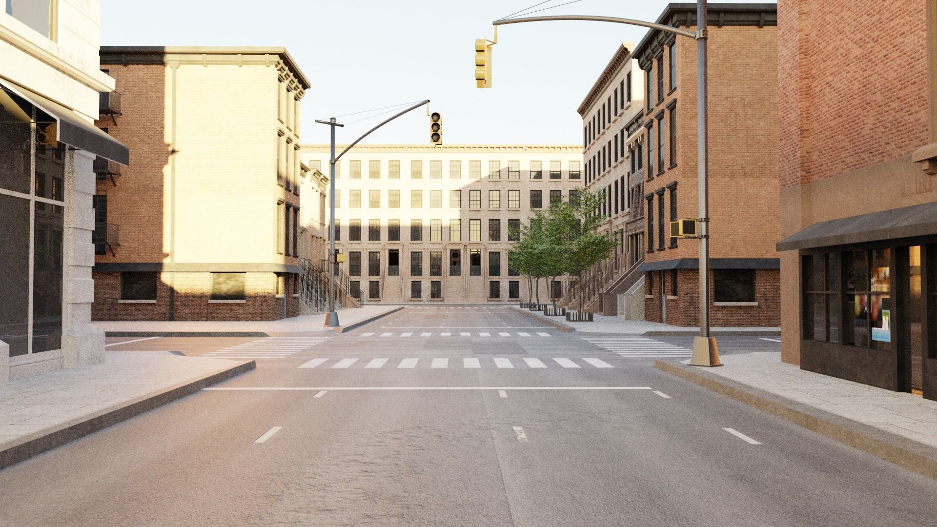 New york Block 3D model_3