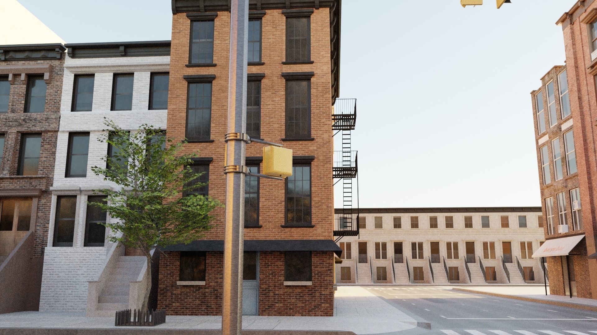 New york Block 3D model_5