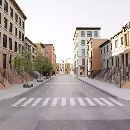 New york Block 3D model