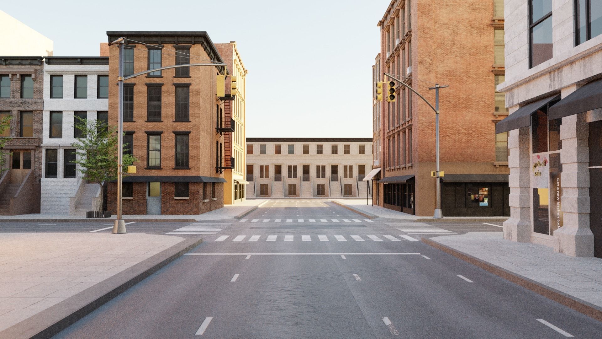 New york Block 3D model_4