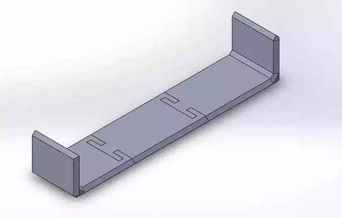 Modular 3D Printable Shelf