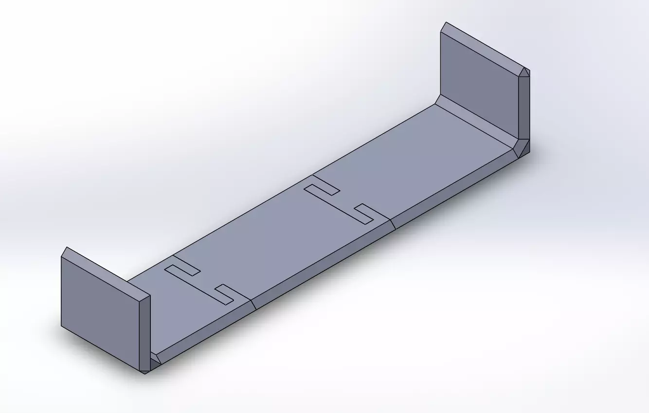 Modular 3D Printable Shelf 3D print model
