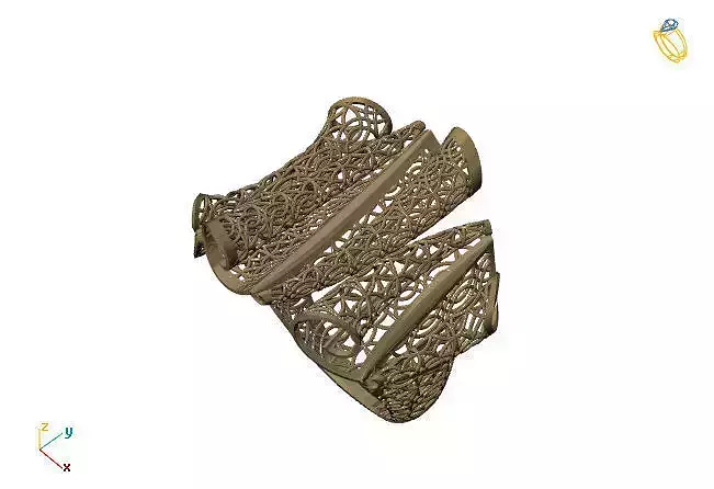 Fusion Ring Group 3DM Model 25 3D print model