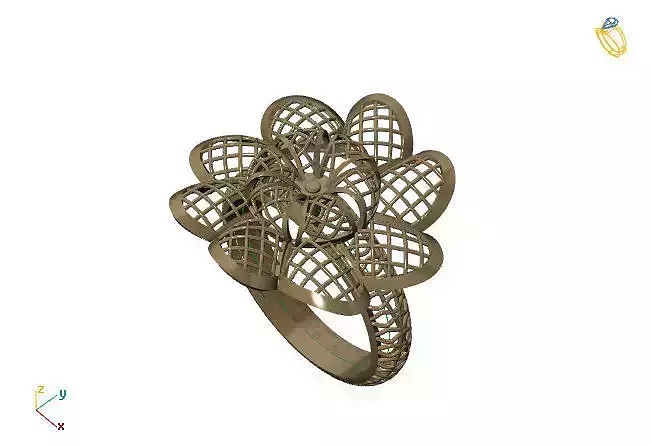 Fusion Ring Group 3DM Model 24 3D print model