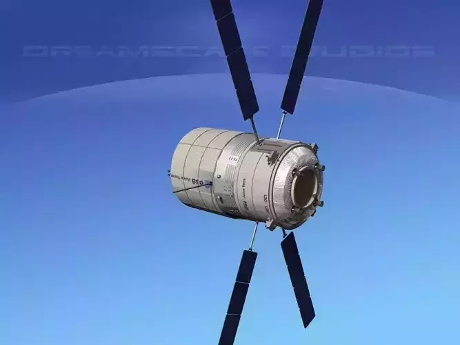 Jules Vern Auto Transfer Vehicle ATV 3D model