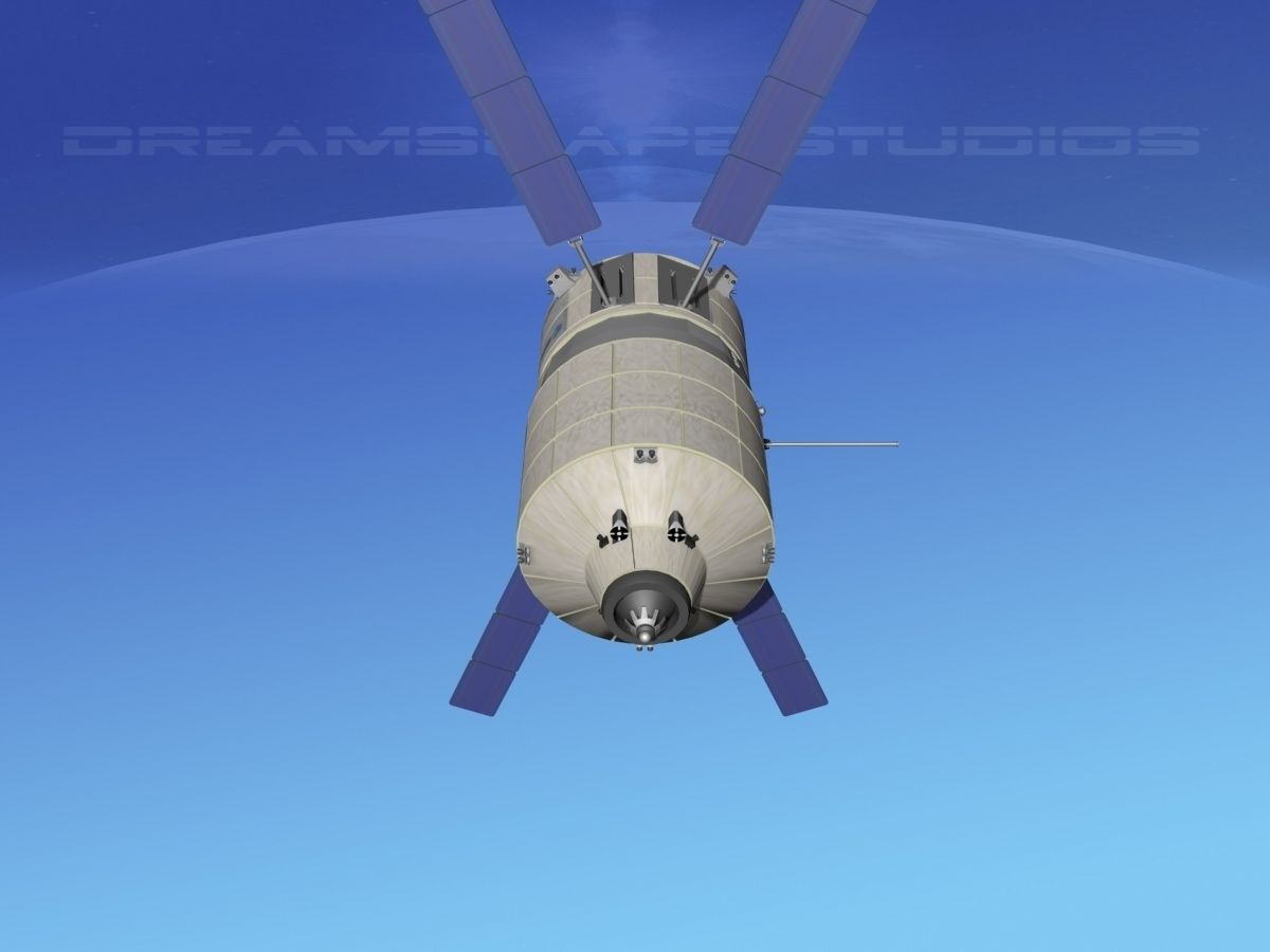 Jules Vern Auto Transfer Vehicle ATV 3D model_10