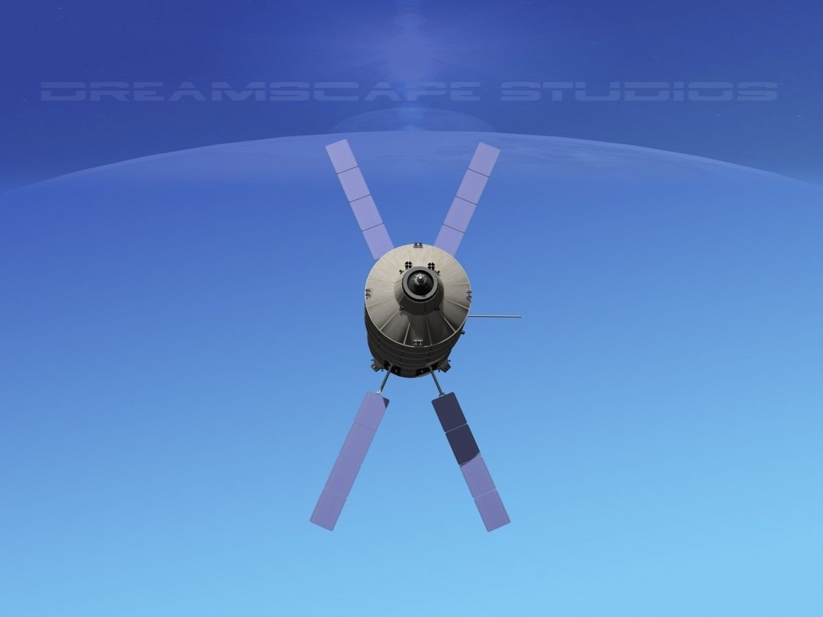 Jules Vern Auto Transfer Vehicle ATV 3D model_3