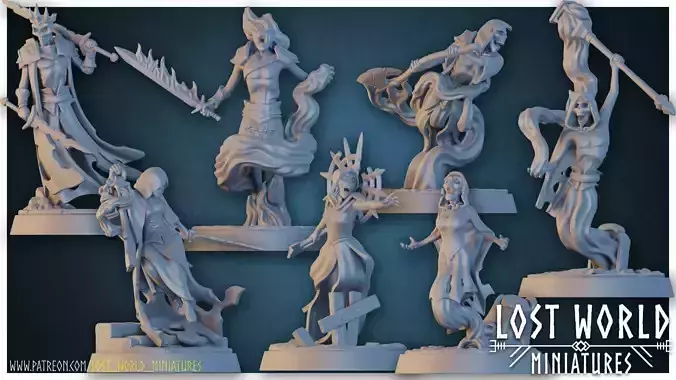 Spectre Revenant Miniatures set - Supported