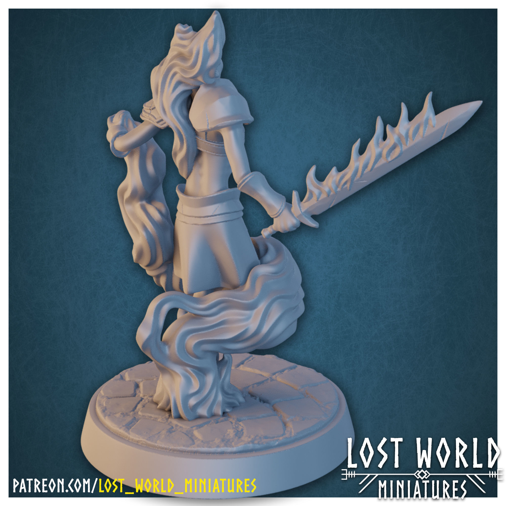 Spectre Revenant Miniatures set - Supported 3D print model_7