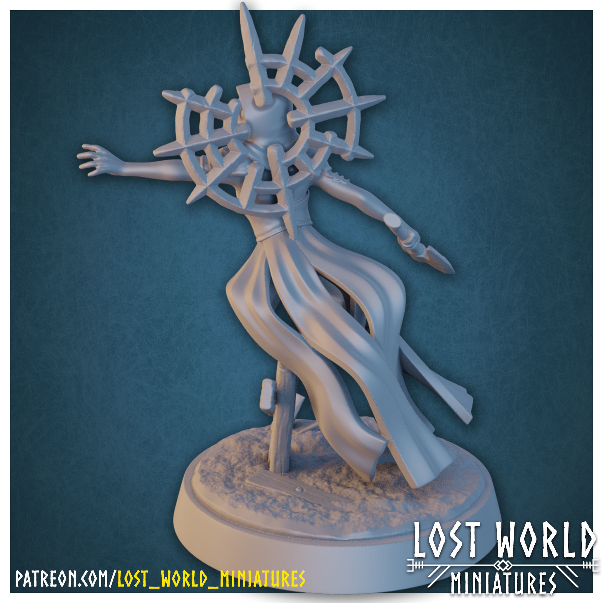 Spectre Revenant Miniatures set - Supported 3D print model_13