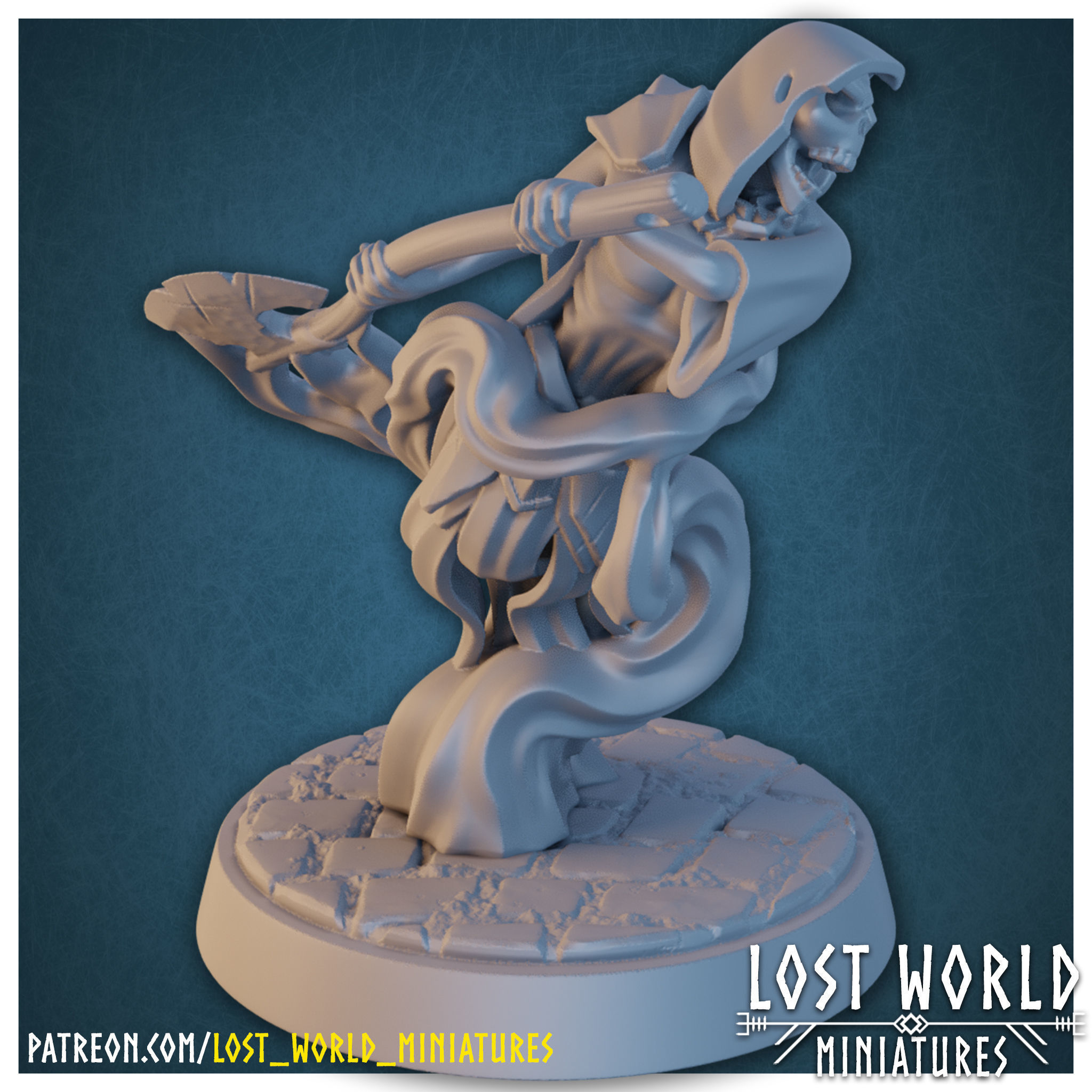 Spectre Revenant Miniatures set - Supported 3D print model_15