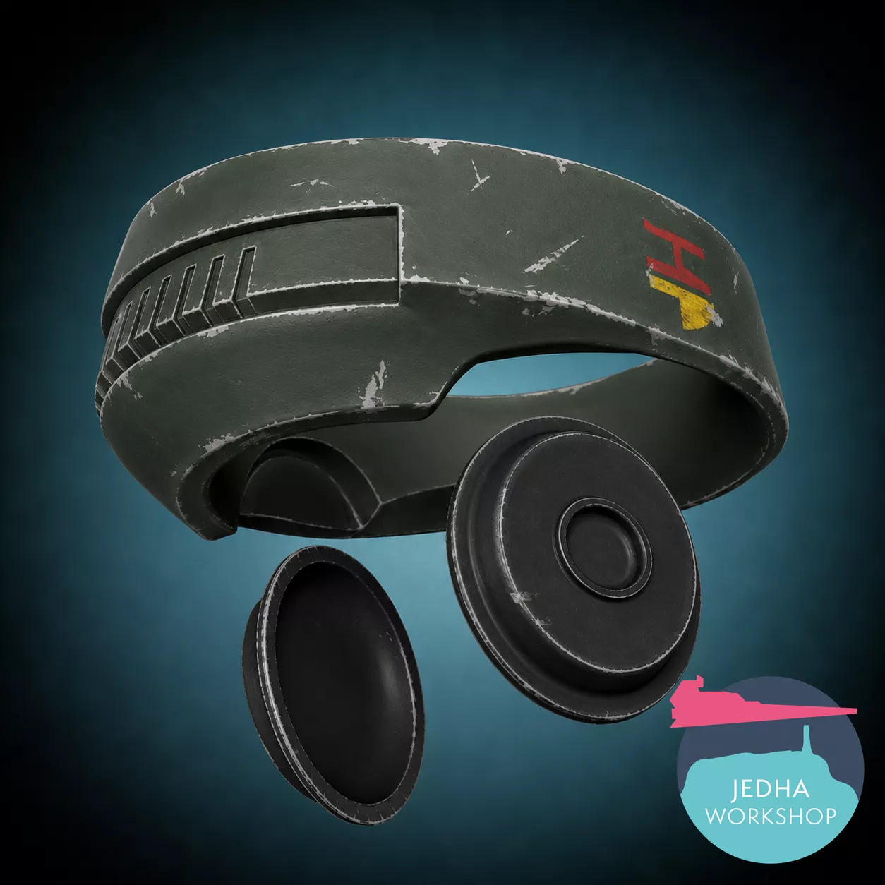 Endor Rebel Donut Helmet Return of the Jedi 3D print model