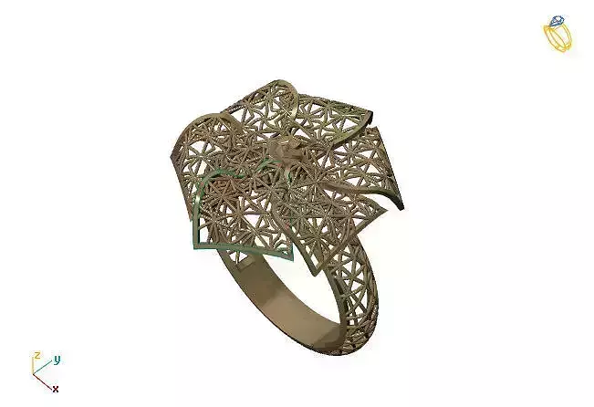 Fusion Ring Group 3DM Model 20 3D print model