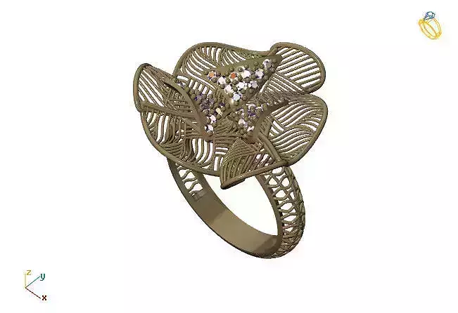 Fusion Ring Group 3DM Model 2 3D print model