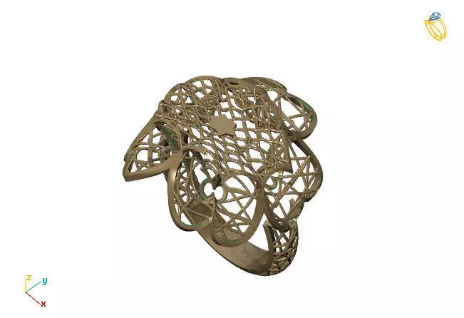 Fusion Ring Group 3DM Model 19 3D print model_0
