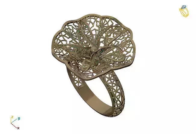 Fusion Ring Group 3DM Model 18 3D print model