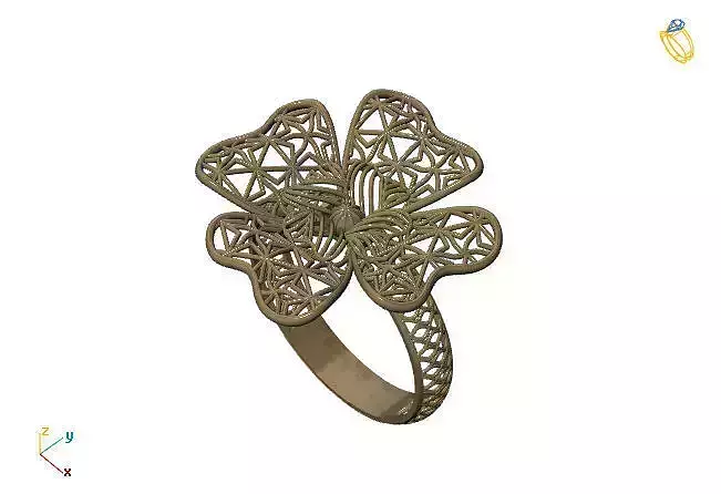 Fusion Ring Group 3DM Model 17 3D print model