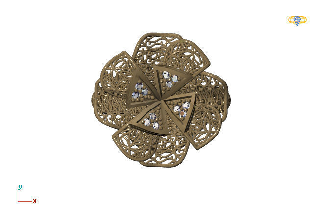 Fusion Ring Group 3DM Model 14 3D print model_1
