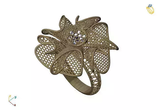 Fusion Ring Group 3DM Model 12 3D print model