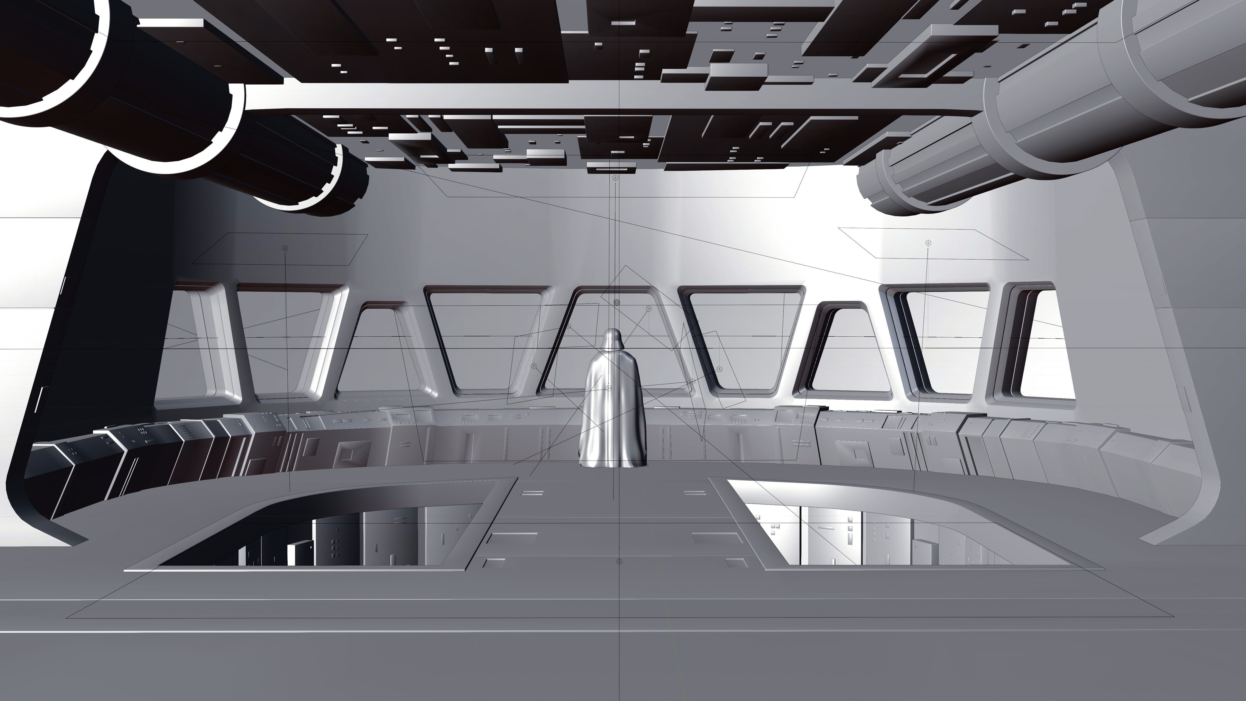 Super Star Destroyer Bridge 3D model_13