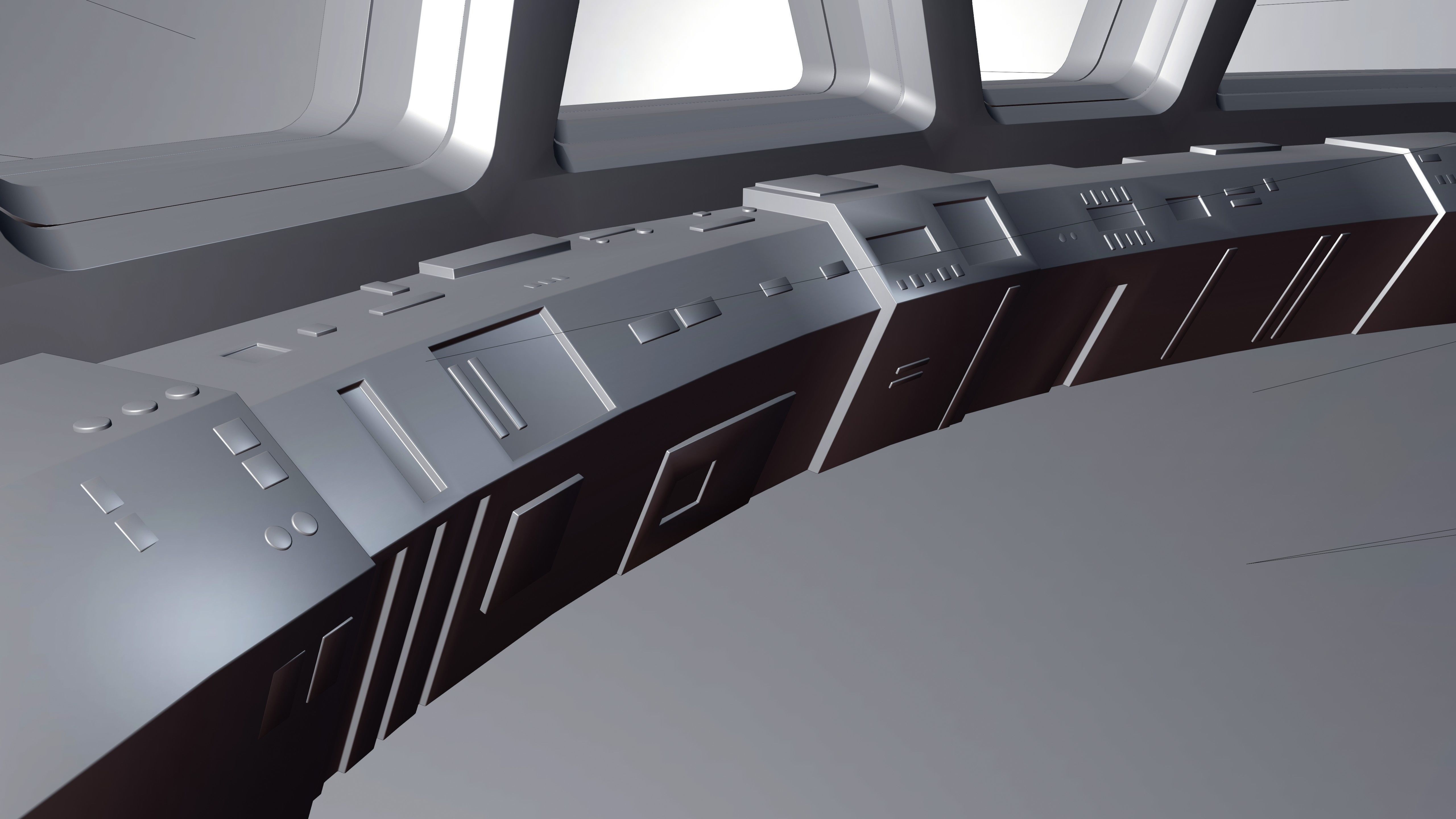 Super Star Destroyer Bridge 3D model_7