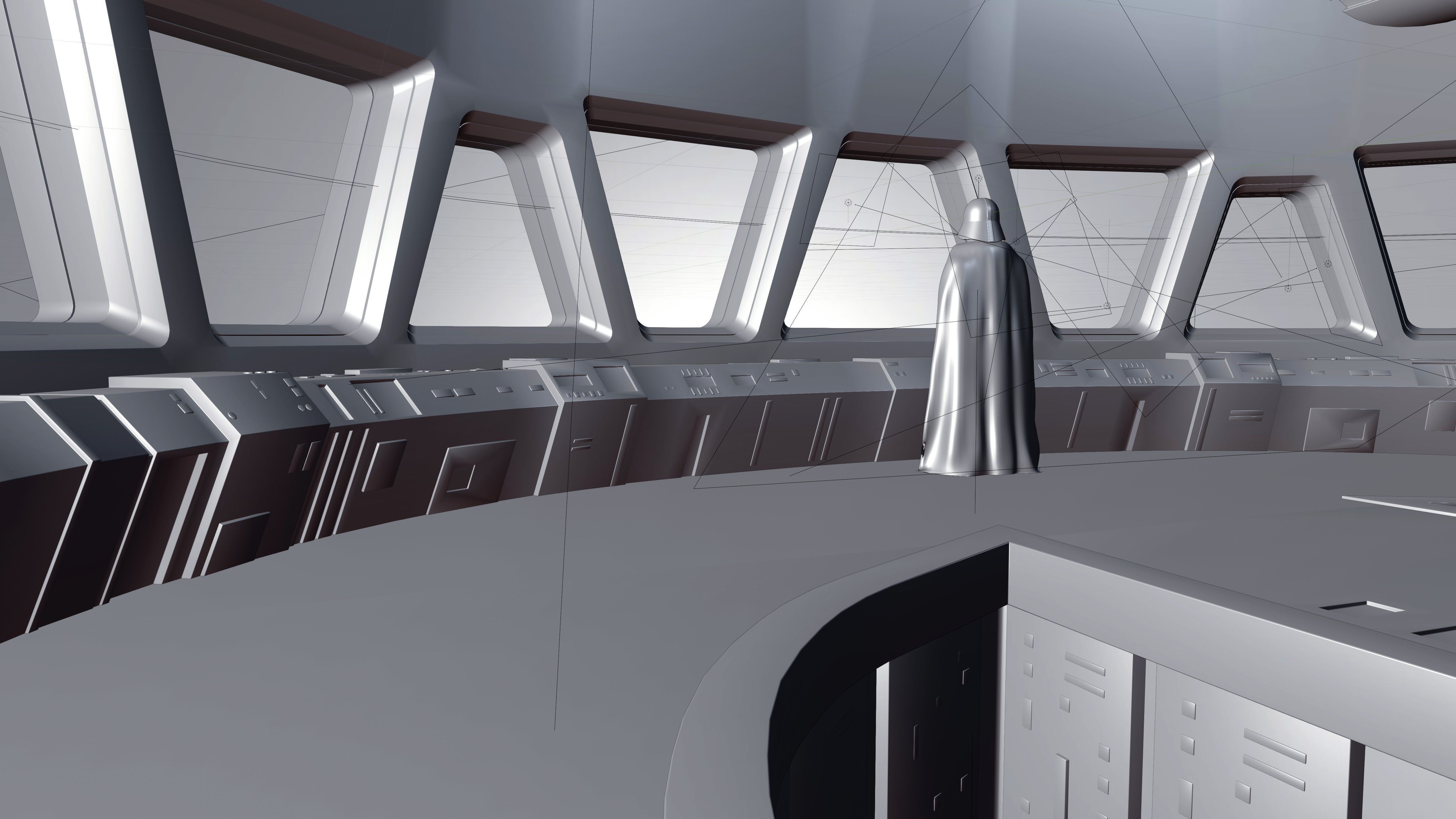 Super Star Destroyer Bridge 3D model_15