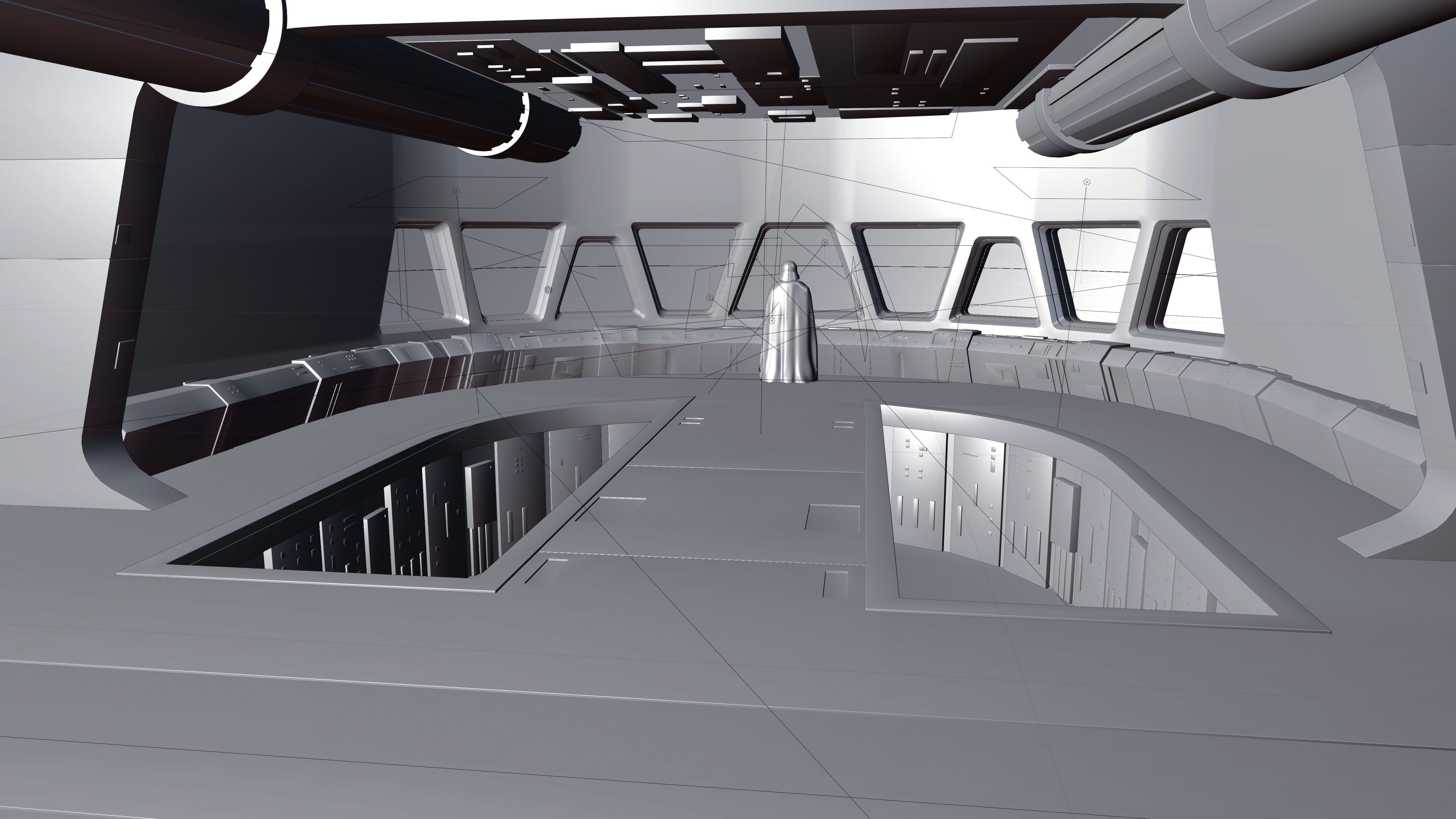Super Star Destroyer Bridge 3D model_22