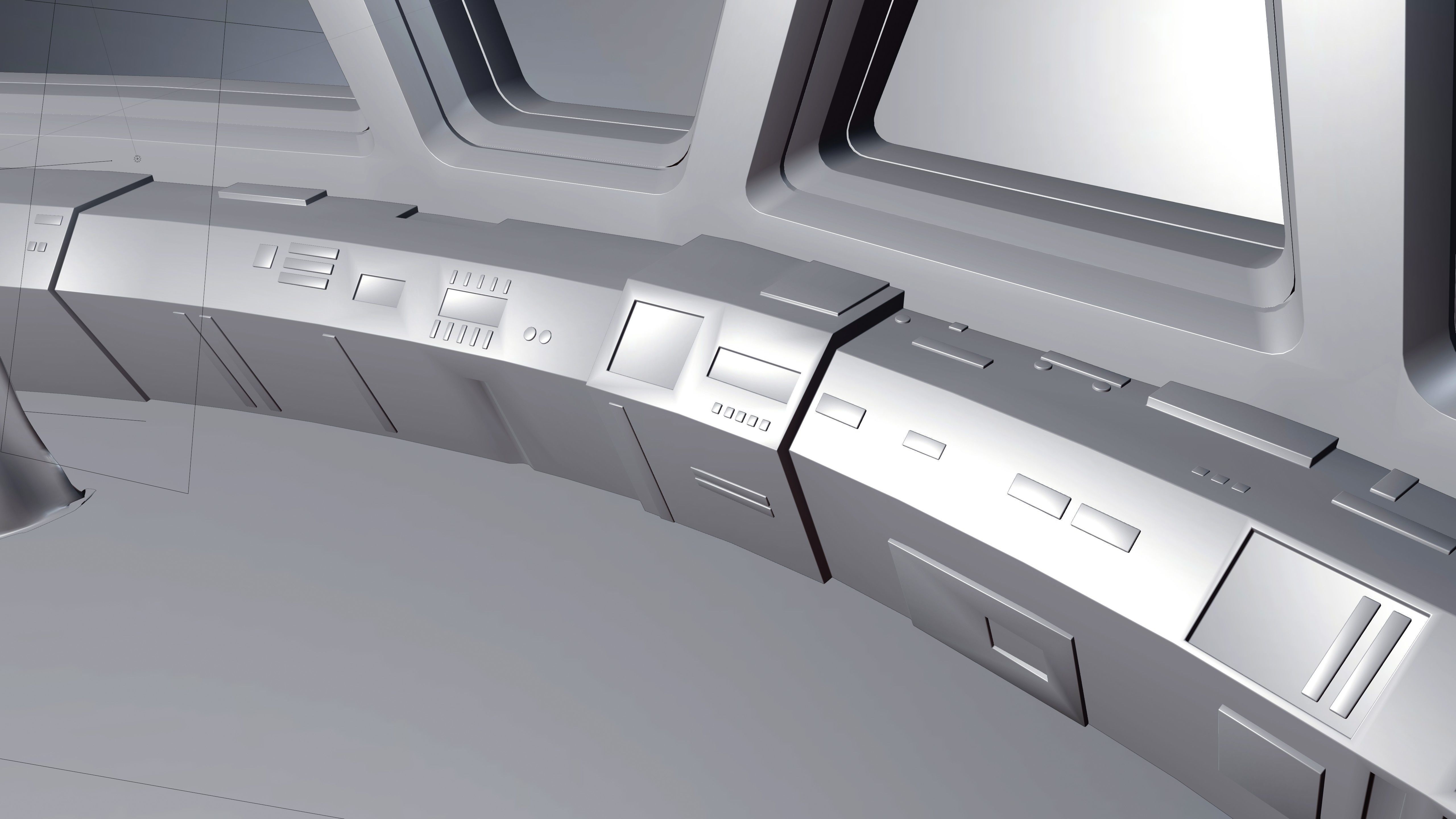 Super Star Destroyer Bridge 3D model_8