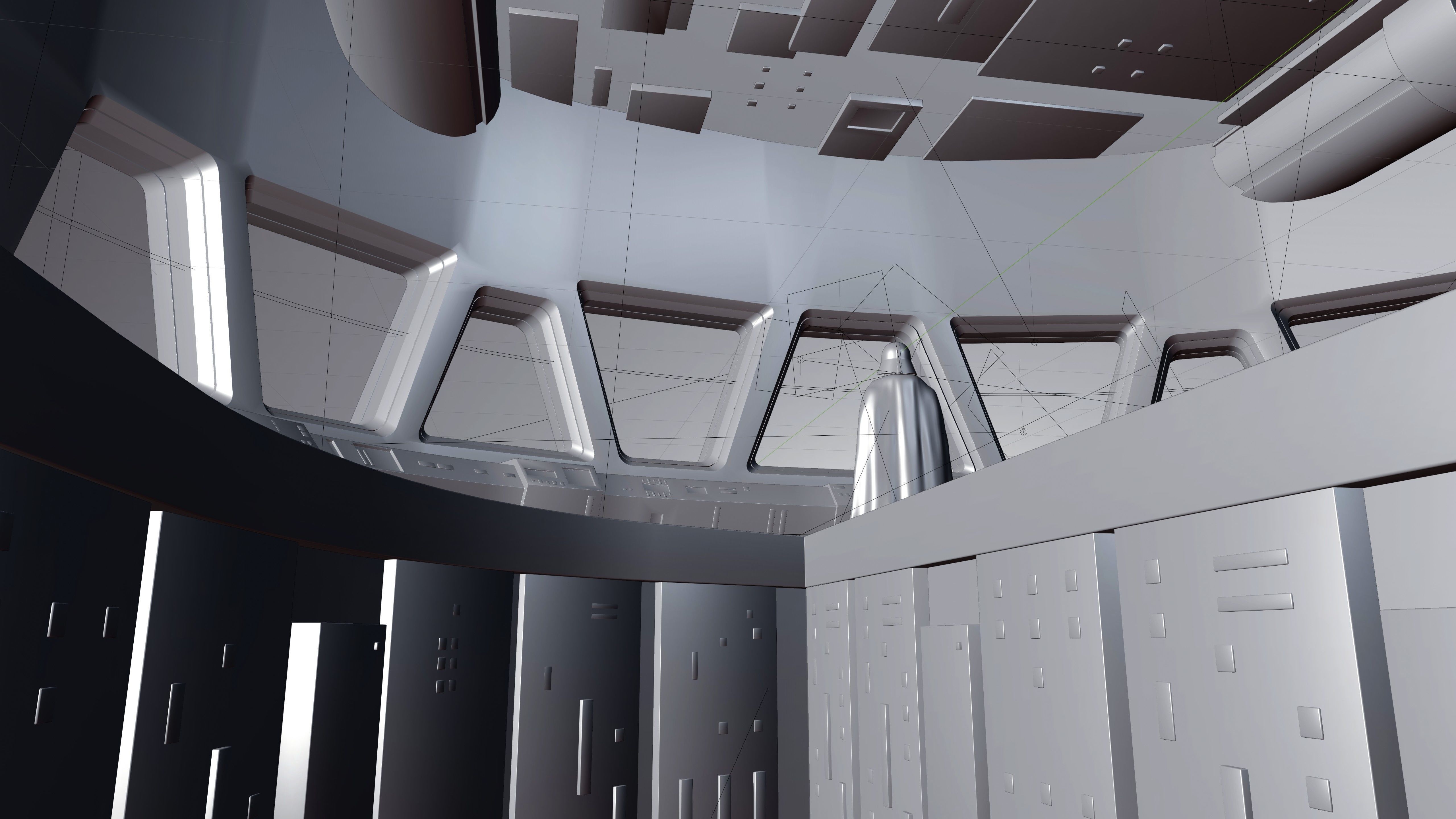 Super Star Destroyer Bridge 3D model_14