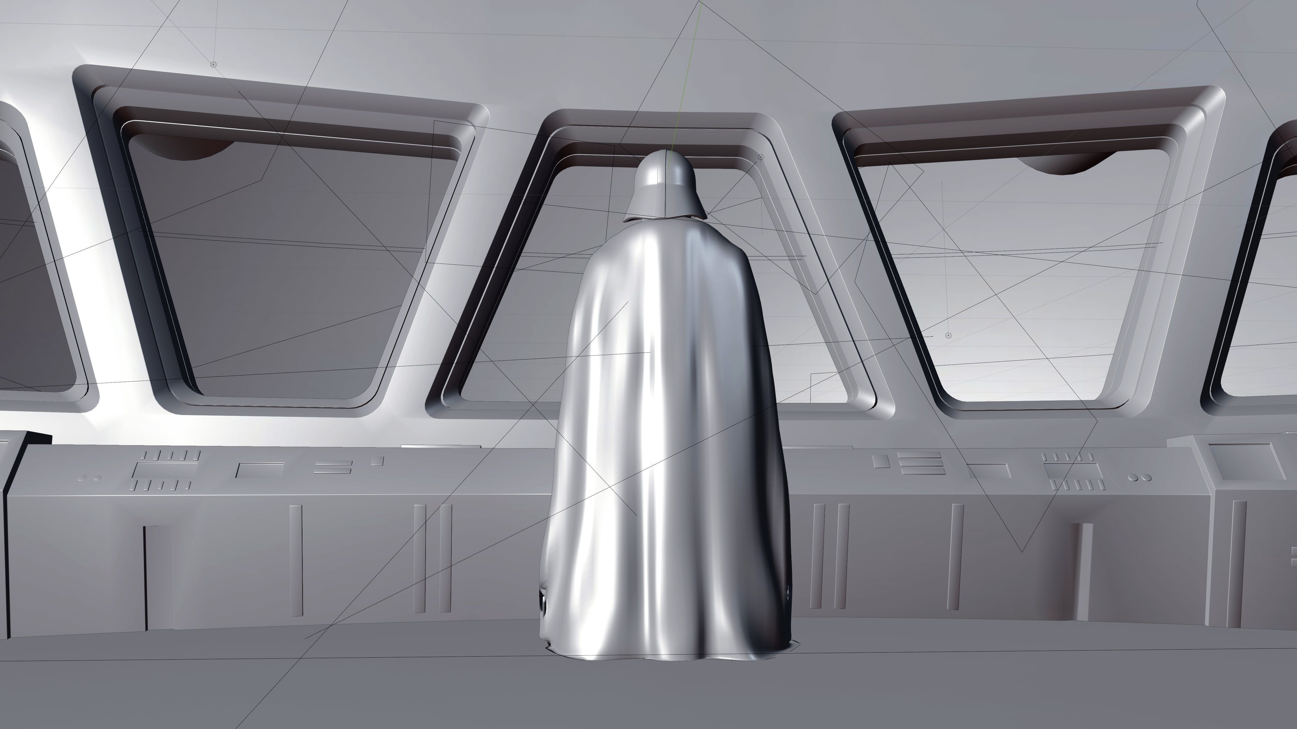 Super Star Destroyer Bridge 3D model_16